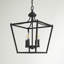 Luminaire suspendu géométrique 4 lumières Areyanna-487039909