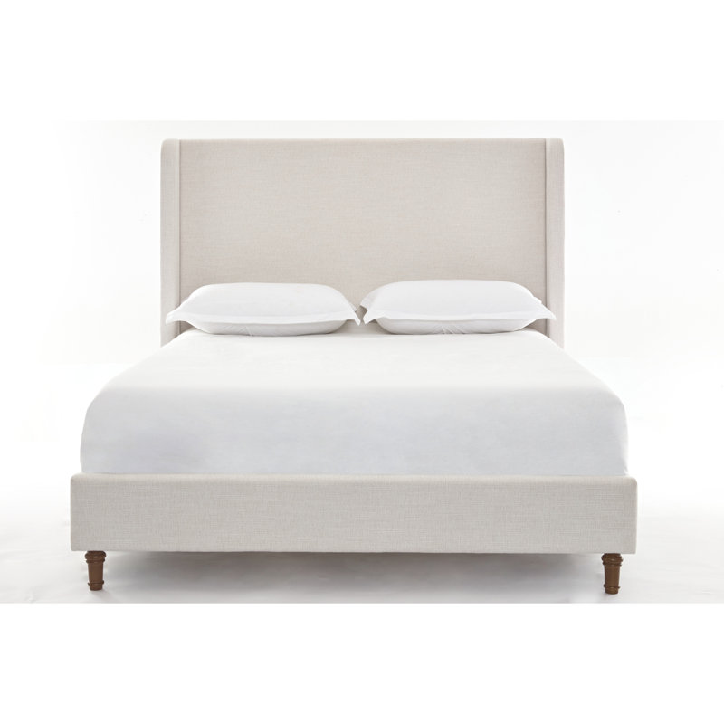 Lit tapissier Tall, Grand, Ivoire