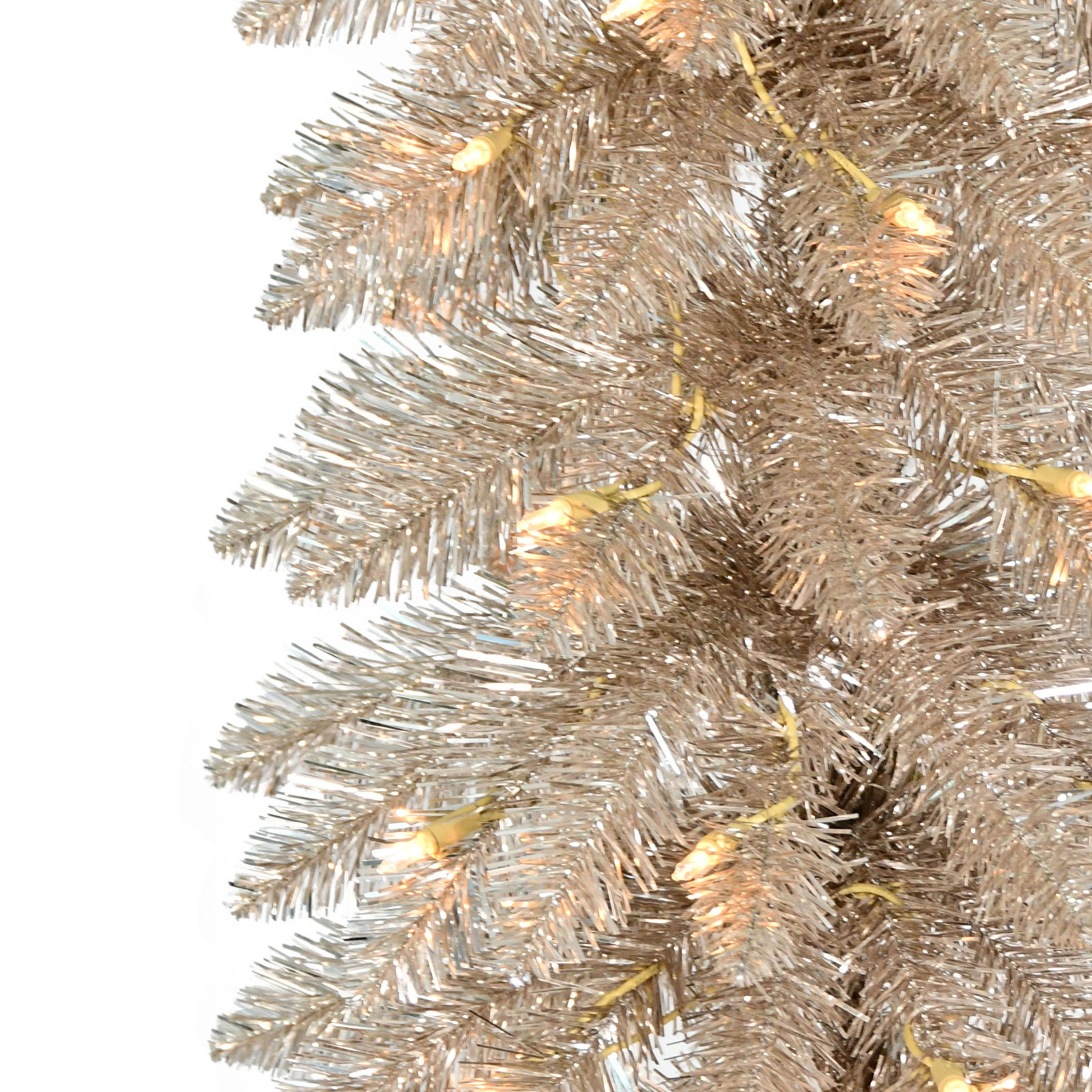 Alpine 6' Pre-Lit Pine Christmas Tree