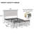 Louay Slat Headboard Design Bed with Shelves
