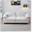 Grand canapé de luxe pour causeuse avec canapé rembourré en chenille douce pour un confort et un style modernes-284715192