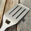 Spatule barbecue en acier inoxydable de 40 cm avec manche en bois