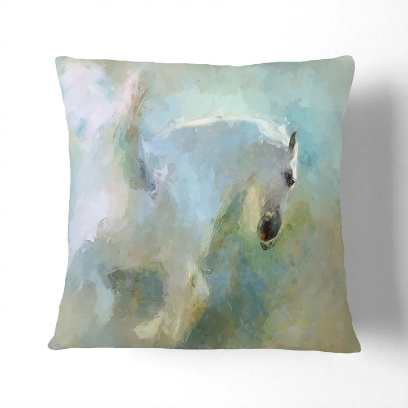 Square Throw Cushion, 40cm H x 40cm W x 15cm D