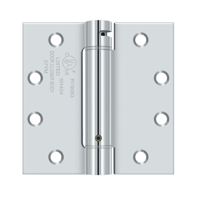 Steel Hinge, Polished Chrome