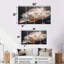 Sandberg - pivoines, ensemble d'art mural-107600791