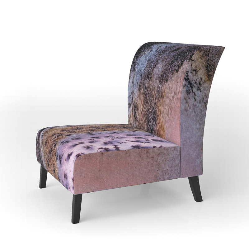 Fauteuil de chambre rembourré Crystal Dendrite