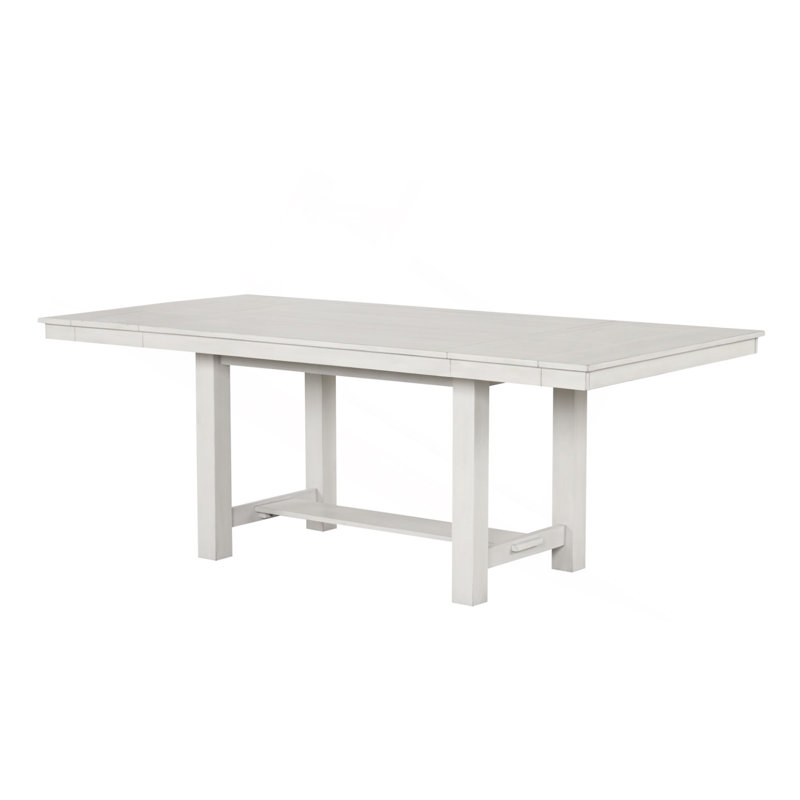 Table de salle à manger rustique en chêne blanc