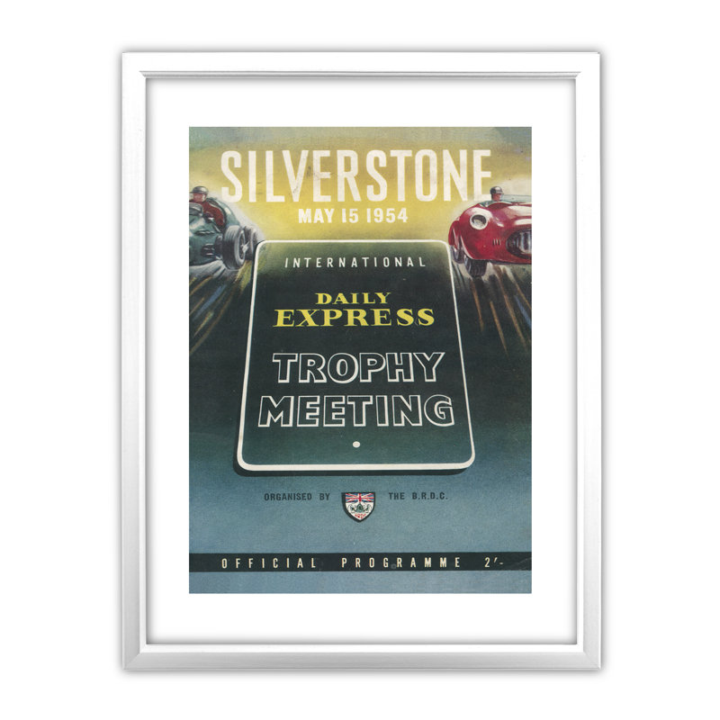 Single Picture Frame Print on Canvas, White