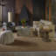 Table d'appoint d'extérieur Aydah Emmeline Naturel