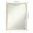 Closed Corner Frame Flat Wall Mirror