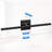 Bathroom Vanity Light, 24in Modern Dimmable LED Wall Mount Mirror Light, 350 Degree Rotatable Detachable Makeup Light with Remote Memory Function-472018256