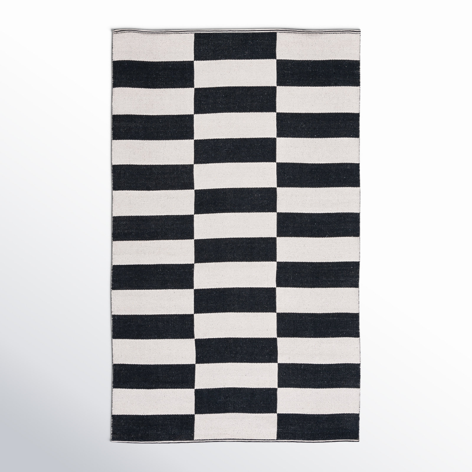 Alvana Handmade Cotton Rug, Rectangle 3' x 5'