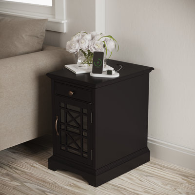 Armoire d'appoint à chargement USB