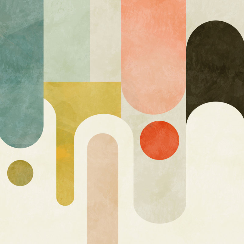 Round Shapes Copy, 76.2 cm H x 76.2 cm W