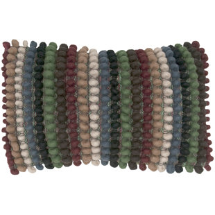Pom Pom Lumbar Pillow