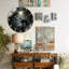 Horloge murale en verre 12 po Moonlit