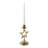 Margretha Metal Star Taper Candle Holder 