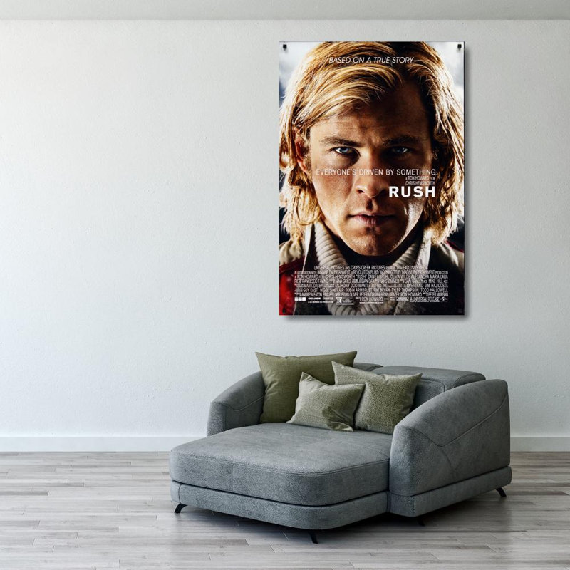 Rush, 40" H x 27" W