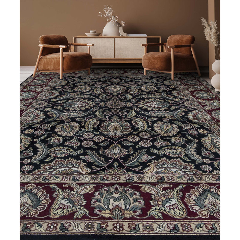 Wool Oriental Area Rug, Rectangle 8'1" x 10'1"