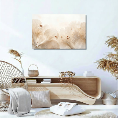 Ensemble de 1 tableau sur toile à motif floral