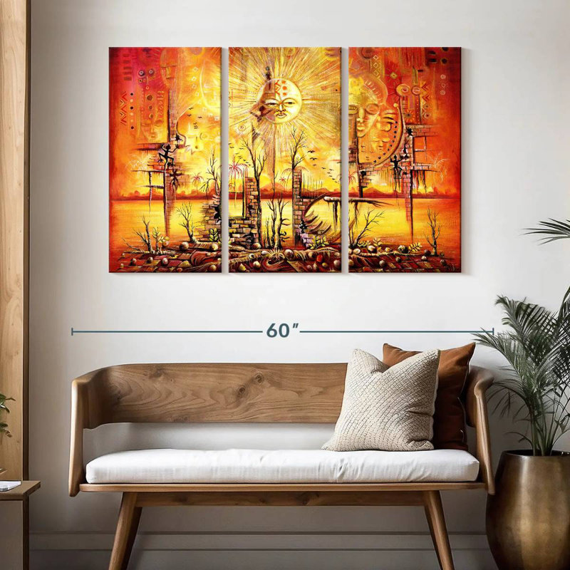 Kelan Sun Shine On My Mind, 32" H x 50" W