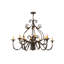 Lustre de style français 12 l 12 po Alease