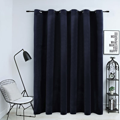 Ja Velvet Blackout Curtain Single Panel