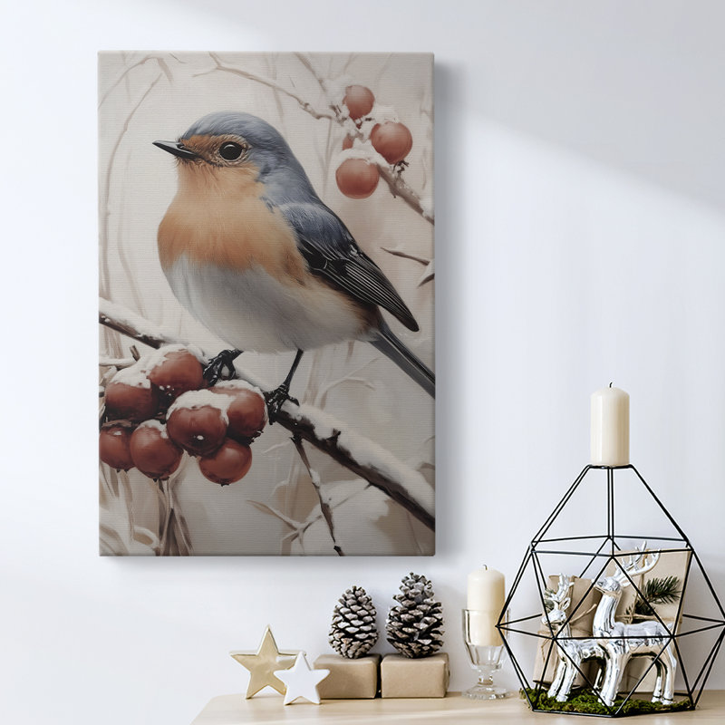 Art des Fêtes de Noël - Toile tendue avec châssis - Série 2-CD XXXV, H 27 po x l 18 po