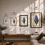 Hyacinth Study Botanical - Framed Print-524348167-524348166
