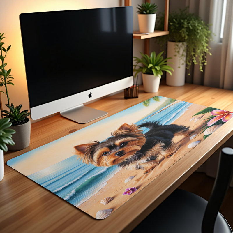 Polyester Desk Pad, 23.6x13.8