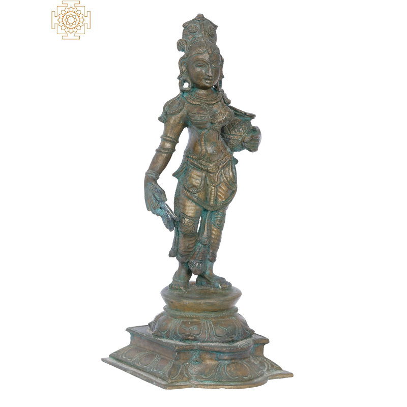 Figurine Lady Pot of Water Madhuchista Vidhana