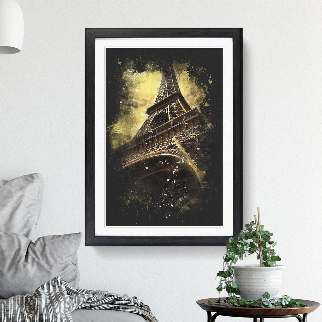 Eiffel Tower Vol.7 - Picture Frame Graphic Art