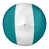 Turquoise / blanc sélectionné