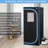 For Home Therapy - 360 Steam 31.5 Inch Depth Black Tent Detox Enhance Blood Running 17.6Lb Product Weight With Binding