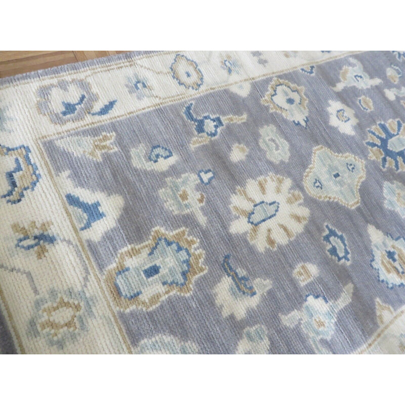 Tapis rectangulaire en laine Folkenroth de conception unique 3 pi 1 po x 4 pi 10 po