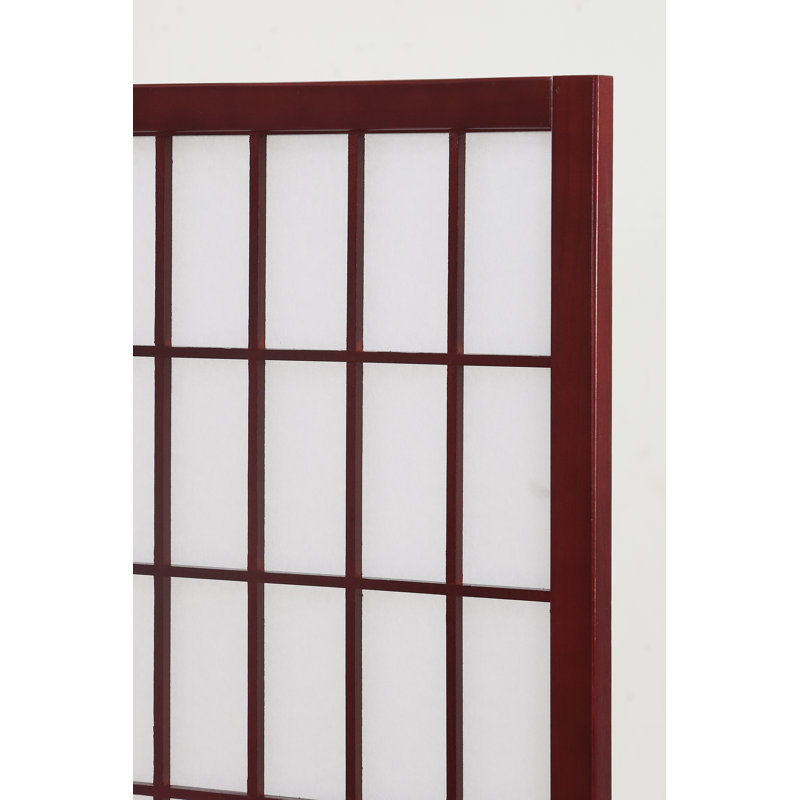Paravent Shoji pliable Alex 70'' H, 6, Palissandre
