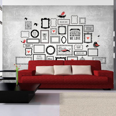 Family Motto 2.45m x 350cm Wallpaper
