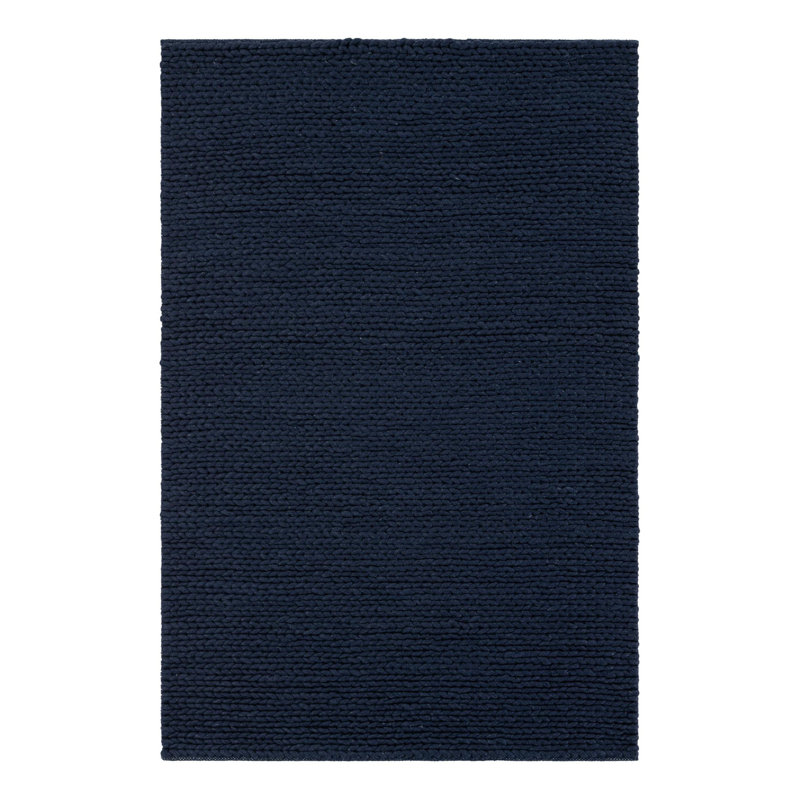 Yanellie Hand Loomed Wool Indoor Rug, Rectangle 4'1" x 6'1"
