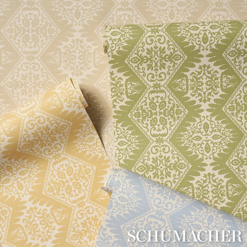 Berkeley Wallpaper, Green