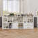  6 Cuber Stackable Bookcases with Door and Drawers