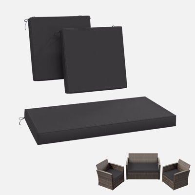 Outdoor Seat Cushions (Set Of 3)