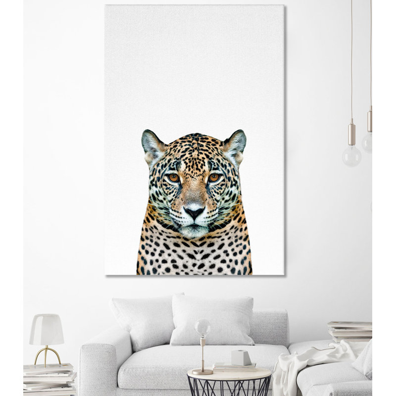 Giant 72 x 48 inches Leopard Canvas Art Print