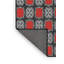 Tapis rouge/gris à motifs Joncas-1984554258