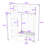 Elegant Hall Tree with Adjustable Compartments and Concealed Drawers-129338998