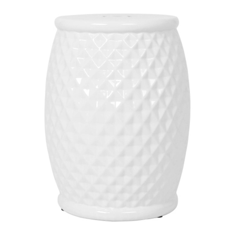 Tabouret de jardin en céramique émaillée pour tabouret de patio intérieur / extérieur