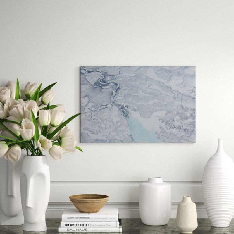 Glacier 1 Print by Francis Augustine, Acrylic, No Mat, 16" H x 24" W