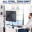 Single Monitor Extra Tall Desk Mount