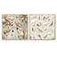 Kelm - Ensemble de 2 collages abstraits carrés-101843981-101843982