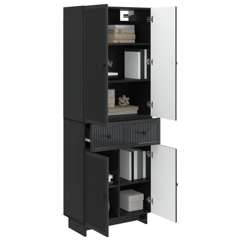 Storage Cabinet, Black