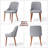 Wood Frame Upholstered Dining Chairs-685135416